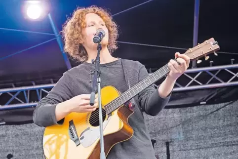 Landete im vergangenen Jahr beim Eurovision Song Contest auf Platz vier und kommt nun nach Langenlonsheim: Michael Schulte.