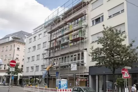 Das Gebäude in der Eisenbahnstraße 3 wurde komplett entkernt.  Foto: VIEW