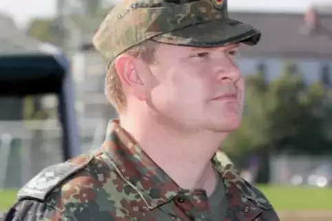 Oberstleutnant Martin Hess.  Archivfoto: Iversen
