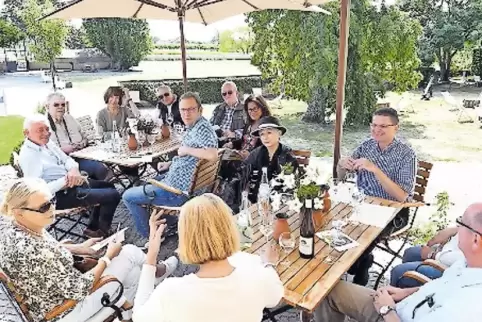 Zum Abschluss durfte verkostet werden.