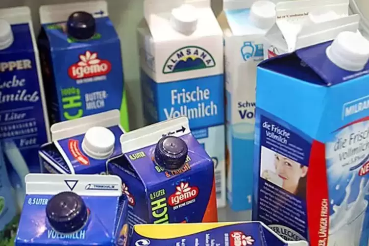 Milch & Co: in Elopak-Behältern verpackte Getränke. Archivfoto: Lenz
