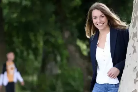 „Ich konnte mich nicht gegen Weinbau entscheiden, dafür liegt es mir zu sehr am Herzen, sagt Christina Fischer. Foto: Iversen