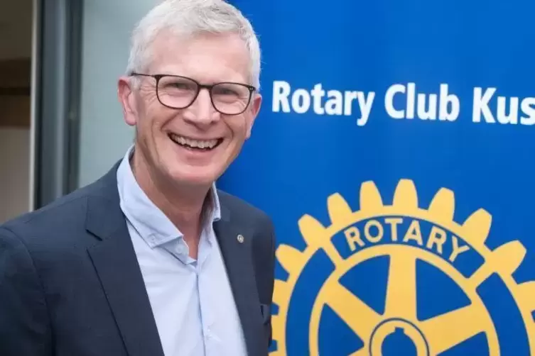 Führt jetzt den Rotary Club Kusel: Dirk Kreckmann. Foto: Sayer