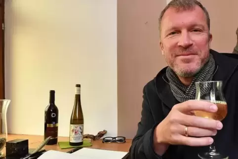 Andreas Maier (hier bei der „Amtseinführung“ im Oktober 2018 im Deidesheimer Turm) hat von 18. Juli bis 3. August seinen ersten 