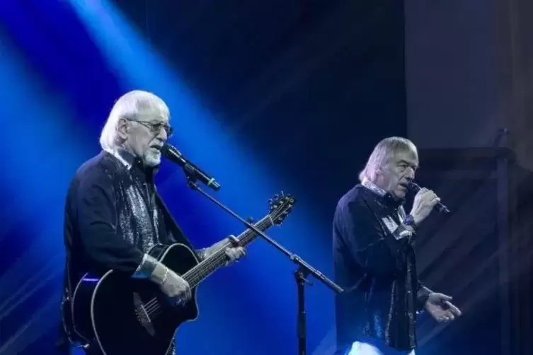 Seit 50 Jahren auf der B&uuml;hne: das Schlagerduo Amigos. ArchivFoto: VIEW
