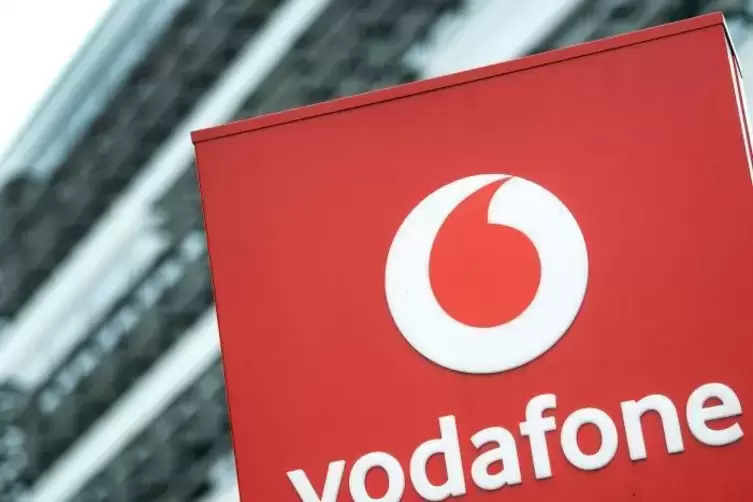 Das Vodafone-Logo. Zu dem Unternehmen gehört inzwischen unter anderem auch Kabel Deutschland. Foto: dpa