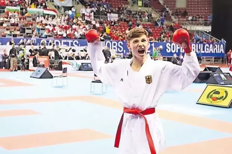 Mit Leidenschaft für seinen Sport: Paul Meißner ist erfolgreich im Karate.