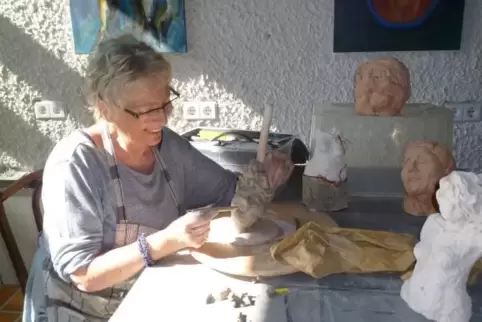 Wilfriede Jäger aus Pleisweiler- Oberhofen. Foto: Maria Hirsch