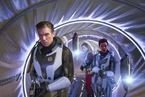 Szene aus der 13-teiligen Netflix-Serie „Star Trek: Discovery II“.  Foto: Jan Thijs/CBS/Netflix/dpa