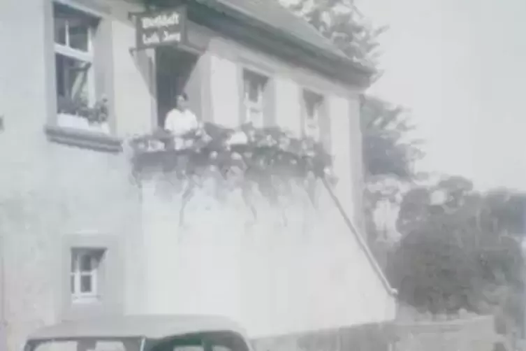 Die Gastwirtschaft Schanz in Konken im Jahr 1936. Foto: Roland Schanz/frei