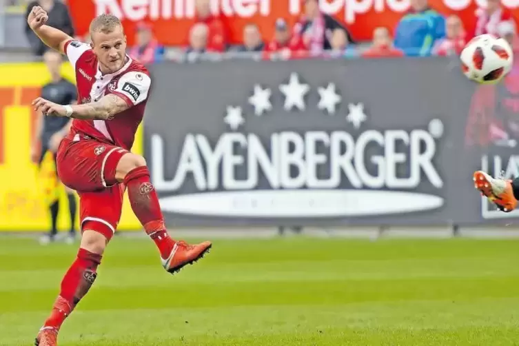 Eins von vier Hemlein-Toren 2018/19: Sein 2:0 gegen Uerdingen – ein Traumtor!