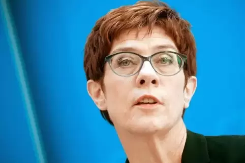Verteidigungsministerin Annegret Kramp-Karrenbauer. Foto: dpa
