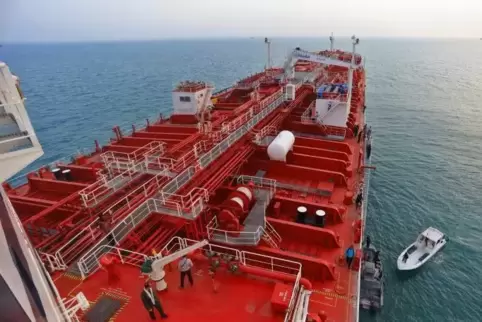 Der Öltanker Stena Impero war am Mittwoch noch immer in iranischer Hand.  Foto: dpa