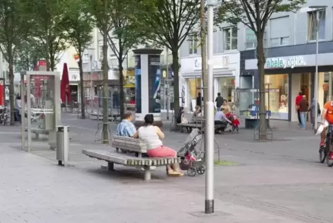Die Bismarckstraße wäre ein Ort, der für den „Creative Space“ in Frage käme. Archivfoto: KUNZ
