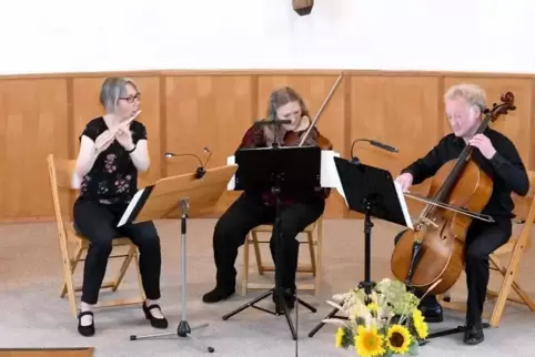 Familiär verbunden und mit gleichem musikalischem Esprit: das „Trio Smaragd“. Foto: Stepan
