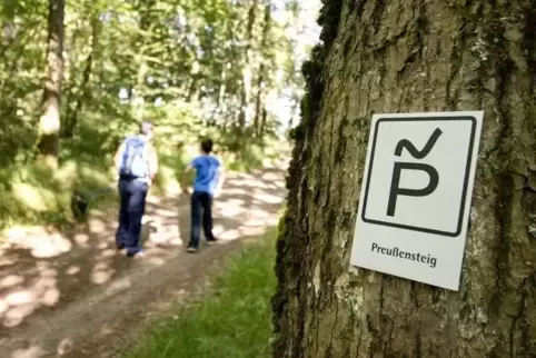 Gepflegt und gut ausgeschildert: der Preußensteig. Foto: Sayer