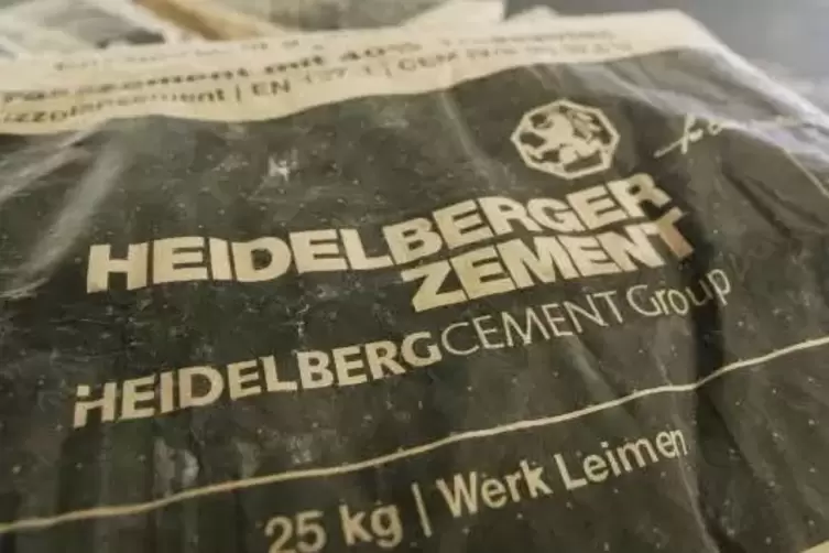 Heidelberg Cement verkaufte im ersten Halbjahr 61 Millionen Tonnen Zement, rund 1 Prozent weniger als im Vorjahreszeitraum. Foto