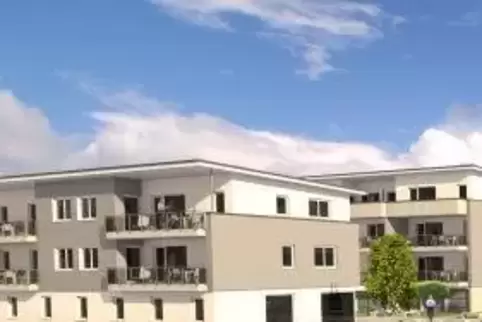 So sollen die „Hanfgärten“ in der Rückansicht später aussehen. Repro: Zimmer/frei