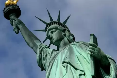 Symbol für die USA: die Freiheitsstatue in New York Foto: dpa