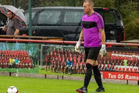 Feierte mit seiner Mannschaft bisher zwei Saisonsiege: Ramsens Torwart Michael Hahn.  Foto: Paul