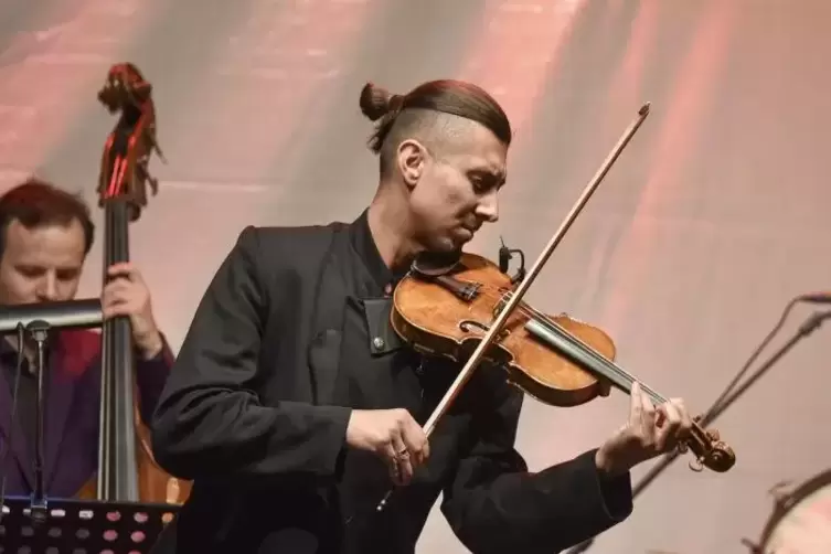 Eine Geige hat den Blues: Adam Baldych. Foto: Iversen