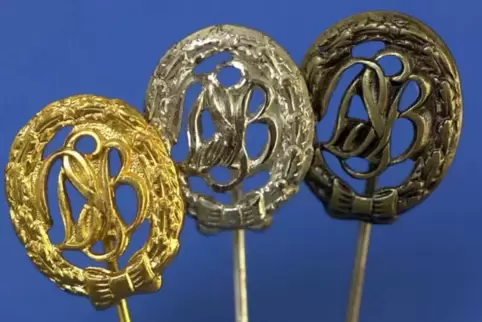 Das Deutsche Sportabzeichen gibt es in Bronze, Silber und Gold.  ARchivFoto: KUNZ