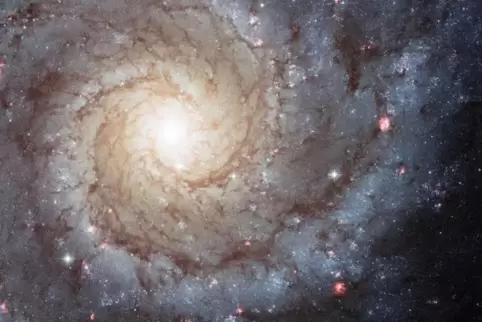 Blick in eine andere Galaxie.  Foto: imago-images/Stock&people