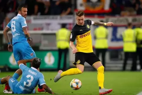 So erzielte Marco Reus das 1:0.  Foto: REUTERS