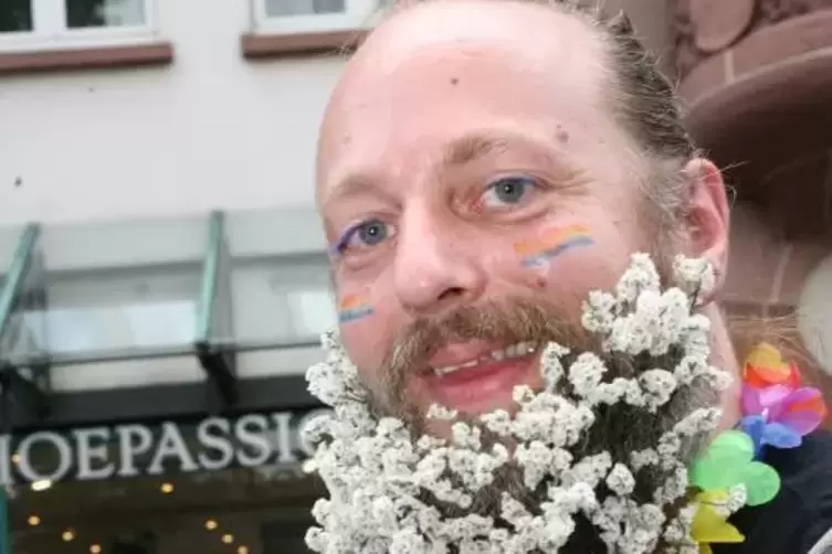 Wenn du nach Mannheim gehst, versichere dich, dass du ein paar Blumen im Bart tr&auml;gst. Foto: KUNZ