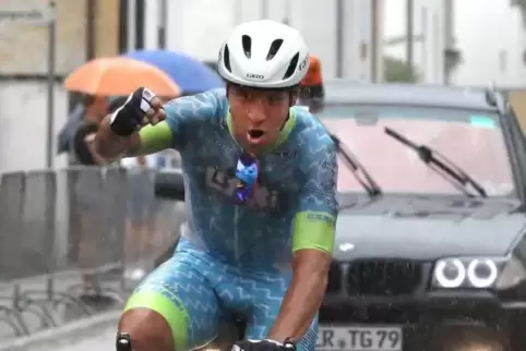 Gewinnt den Klassiker in Bellheim: Lars Teutenberg. Foto: van