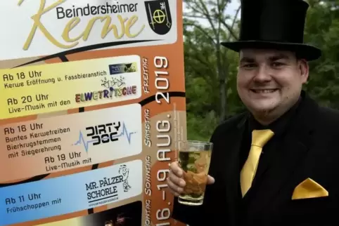 Heiko Weitkamp tritt die Nachfolge von Kerwemaid Sabrina Becker an. Foto: BOLTE