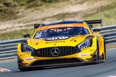 Der AMG-Mercedes der Bobenheim-Roxheimer kam zwischen den Dünen nicht richtig in Fahrt. Foto: Axel Weichert/frei