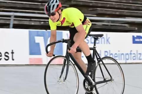 Vom Boxer zum Radfahrer: Yvo Schlamp. Foto: Lenz