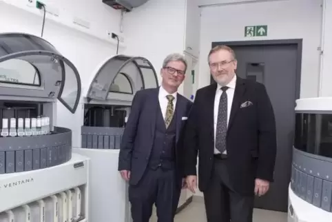 Neues Labor der Rechtsmedizin und Pathologie des UKS.  Archivfoto: Moschel