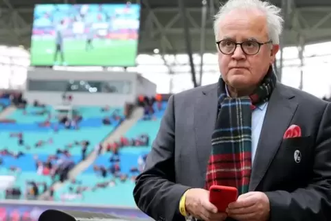 Sein Herz schlägt für den SC Freiburg: Fritz Keller. Foto: dpa
