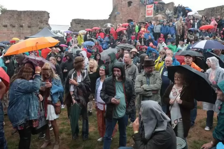 Verregneter Woodstock-Geburtstag Foto: Benndorf