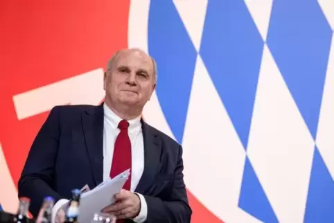 Uli Hoeneß geht. Foto: dpa