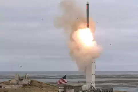 Laut Pentagon fand der Raketentest auf der Insel San Nicolas vor der kalifornischen Küste statt.  Foto: Scott Howe/DoD via dvids