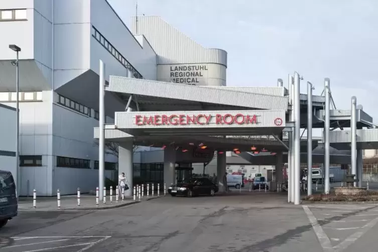 Auch nach einem Umzug nach Weilerbach wird das jetzige Geb&auml;ude des Hospitals auf dem Landstuhler Kirchberg von den US-Streitkr&auml;f