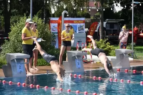 Am Sonntag gab es zahlreiche Wetkämpfe.  Foto: Franck