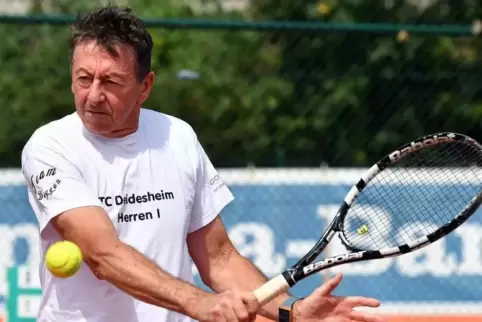 Paul Duggan bewergt sich gerne. Nur will er Tennis nicht mehr in Wettbewerben spielen. Foto: Linzmeier-Mehn