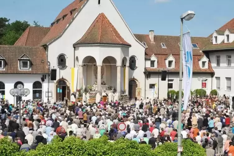 2013 hatte der Katholikentag auf Maria Rosenberg (Kreis Südwestpfalz) stattgefunden. Foto: Seebald