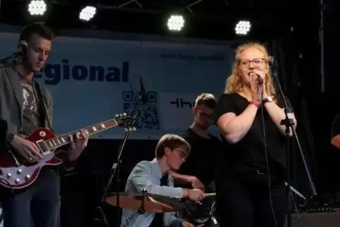 Die Band Full House bei ihrem Auftritt 2017.  Foto: Iversen