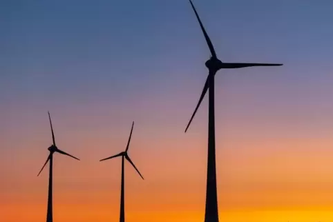 Anlass für Streit zwischen Grünen und CDU: Windkraftanlagen. Foto: dpa
