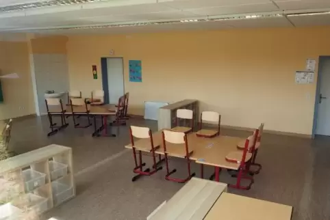 Die Verbandsgemeinde hat einen ehemaligen Turnraum zum Klassensaal umbauen lassen.  Foto: Moschel