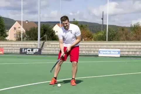 Timo Stephans große Leidenschaft ist das Hockey.  Foto: neh