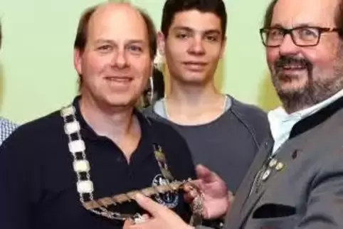 Früherer Schützenkönig jetzt bei der DM erfolgreich: Ilja Sterner (links). Archivoto: Lenz