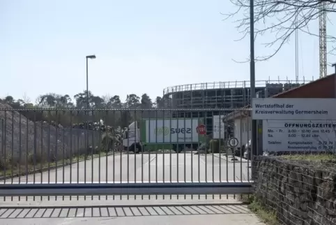 Der Wertstoffhof bei Westheim ist geschlossen. In Bellheim existiert vorübergehend eine Ersatzmöglichkeit.  Foto: Iversen