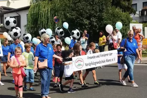 „Fit im Sport wie auch in der Schule“ lautete das Motto der Freunde und Förderer der Nordpfalzschule sowie der Grundschule Alsen