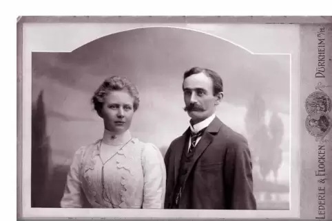 Trumps Großeltern: Elisabeth und Friedrich Trump. Foto: Archiv